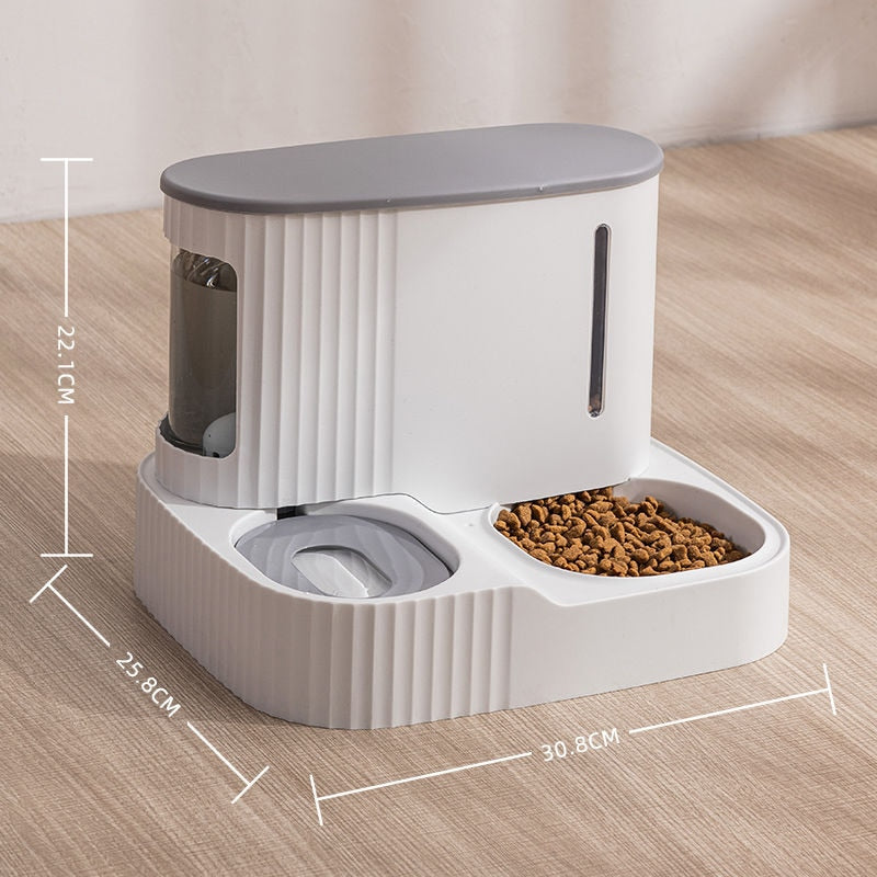 Dispenser de comida automático para mascotas